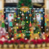4 STKS Kerst Statische Stickers Kerst Winkelcentrum Raamdecoratie Muurstickers Raamstickers, Specificatie: Kerstboom