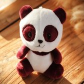 3 STKS Panda Pluche Doll Bag Sleutelhanger (2)
