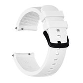 Crazy Horse Texture siliconen polsband voor Huami Amazfit Bip Lite-versie 20 mm (wit)