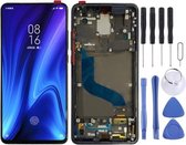 Origineel AMOLED-materiaal LCD-scherm en digitizer Volledige montage met frame voor Xiaomi 9T Pro / Redmi K20 Pro / Redmi K20 (zwart)