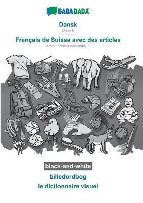 Dansk - Français de Suisse avec des articles, billedordbog, ... - cover