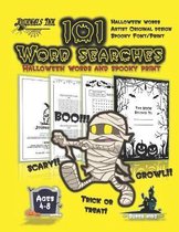 Halloween Word Search Book for Kids Ages 4-8