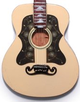 Miniatuur Gibson J-200 gitaar