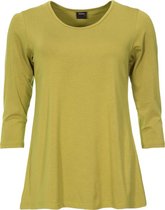 Zazou-t-shirt-amy-driekwart-mouw-bamboe-olive