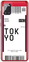 Voor Samsung Galaxy A51 5G Boarding Pass Series TPU telefoon beschermhoes (Tokyo)