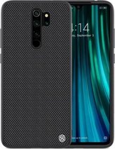 Voor Xiaomi Redmi Note 8 Pro NILLKIN 3D Textured Nylon Fiber PC + TPU beschermhoes (zwart)