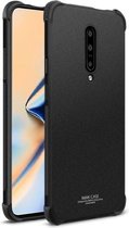 IMAK All-inclusive Shockproof Airbag TPU Case voor OnePlus 7 Pro (Mat Zwart)
