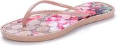 Stijlvolle en comfortabele slijtvaste antislip Boheemse slippers voor dames (kleur: kaki, maat: 40)