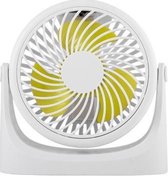 JD-Q1 Office Student Dormitory Mini Silent USB-ventilator (wit)