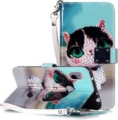 Magisch 3D Helder Gekleurd Tekening Patroon Horizontale Flip PU lederen tas met houder & kaartsleuven & portemonnee & fotolijst voor Xiaomi Redmi Note 6 (Cute Cat)