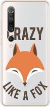 Voor Xiaomi Mi 10 5G schokbestendig geverfd TPU beschermhoes (vos)