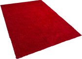 Beliani DEMRE - Vloerkleed - rood - polyester