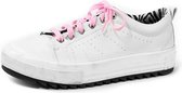 Sneakerveters | Platte roze veters | lengte: 100cm | 8 mm breed