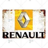 Retro Muur Decoratie uit Metaal Vintage Renault Signs 19