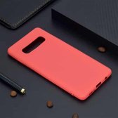 Candy Color TPU Case voor Samsung Galaxy S10 + (Rood)