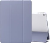 Voor iPad Air (2019) / Pro 10.5 (2017) 3-vouwbaar elektrisch geperst huidtextuur Horizontaal flip schokbestendig transparant TPU + PU lederen tas met houder en penhouder en slaap-