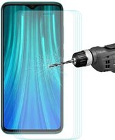 5 STKS ENKAY Hat-prins 0.26mm 9H 2.5D Gebogen rand gehard glasfolie voor Geschikt voor Xiaomi Redmi Note 8 Pro