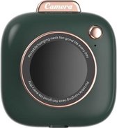 Camera Hangende nekventilator Luie draagbare draagbare handventilator voor buiten (groen)