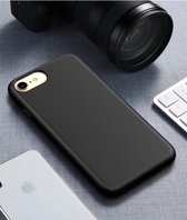 Voor iPhone7 & 8 Starry Series schokbestendig rietje + TPU beschermhoes (zwart)