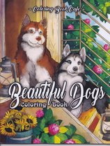 Beautiful Dogs Coloring Book - Coloring Book Cafe - Kleurboek voor volwassenen