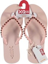 Xq Footwear Teenslippers Dames Polyester Roze Maat 41