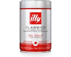 illy - Gemalen koffie - Classico - 6 x 250 gram