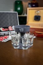 Four The Boys (4TB) - Shotjesdispenser - Shotdispenser - 6 shotglazen inclusief