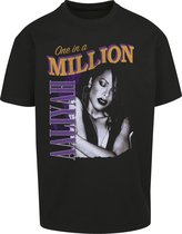 Dames Oversized T-Shirt Oldschool - Legendary Aaliyah One In A Million Oversize Tee