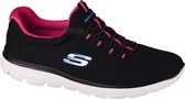 Skechers Summits 12980-BKHP, Vrouwen, Zwart, Sneakers, maat: 36