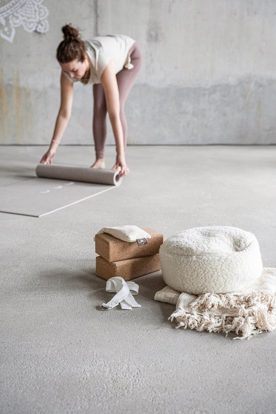 Meditatiekussen merino wol - Lotus - Yoga kussen van Lotus — afbeelding 2