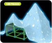 G2P1 Glow In The Dark Fort - 100 Onderdelen - Bouwpakket voor Kinderen