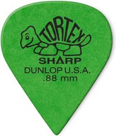 Dunlop Tortex Sharp Pick 0.88 mm 6-pack plectrum