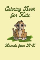 Coloring Book for Kids Animals from A-Z