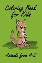 Coloring Book for Kids Animals from A-Z