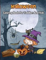 Halloween Coloring Book For Toddlers and kids