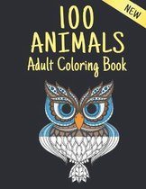 Adult Coloring Book New 100 Animals