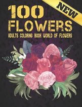 Flowers Adult Coloring Book New