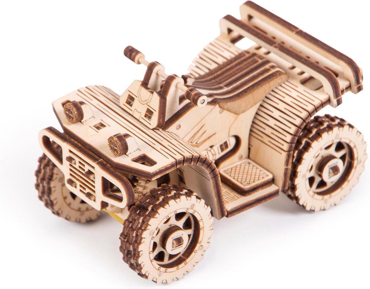 Wood Trick - Modelbouw 3D houten puzzel – Auto set 3 stuks (WDTK079) – 264 stuks - Geen lijm noch verf nodig — afbeelding 2
