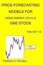 Price-Forecasting Models for Genie Energy Ltd Cl B GNE Stock