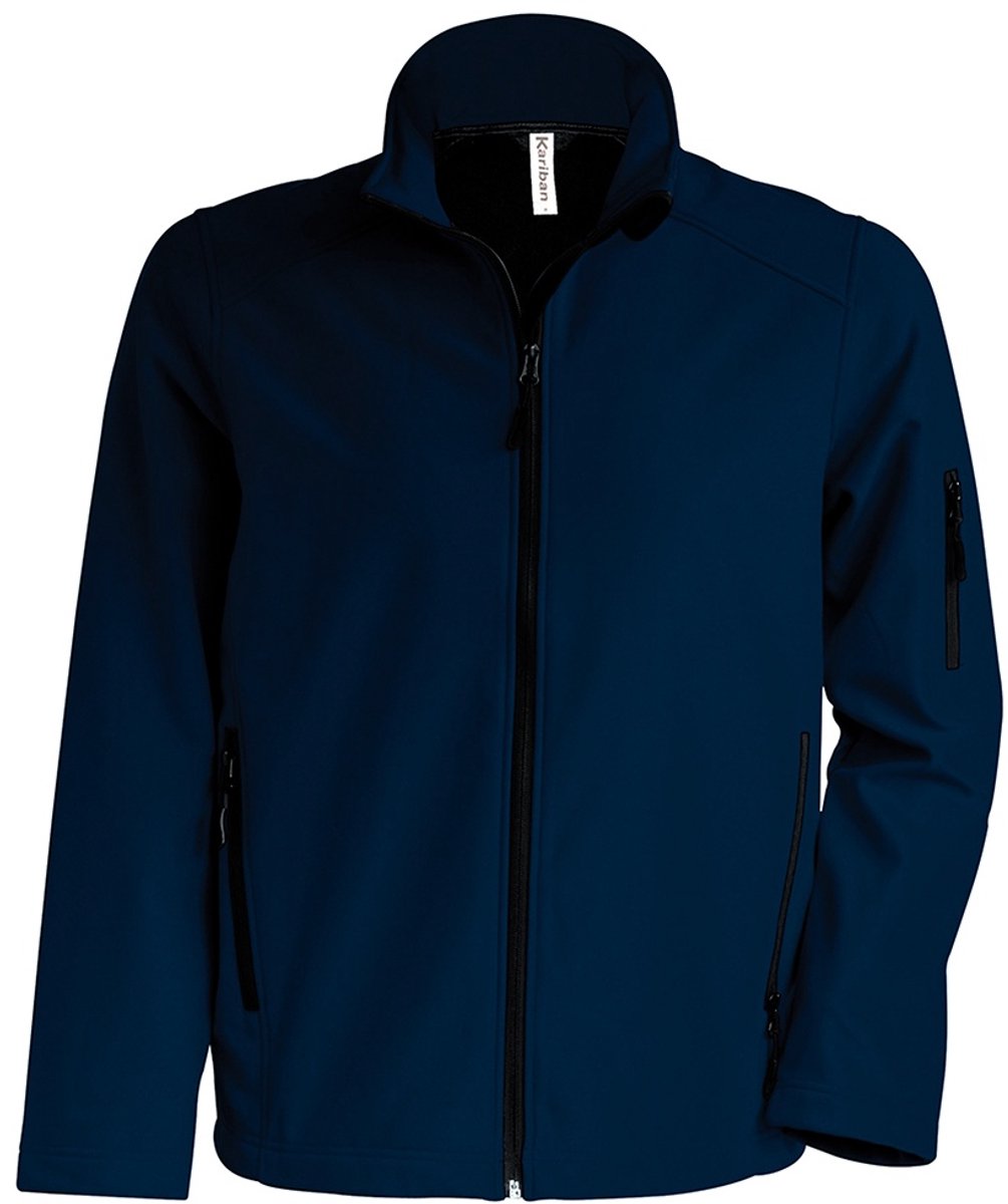 Kariban Heren Soft Shell-jasje (Marine)