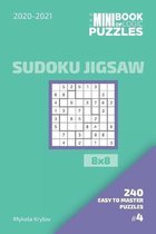 The Mini Book Of Logic Puzzles 2020-2021. Sudoku Jigsaw 8x8 - 240 Easy To Master Puzzles. #4