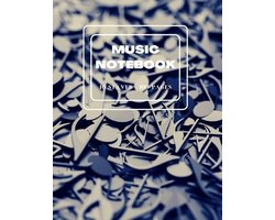 Blank Sheet Music Notebook