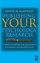 Publishing Your Psychology Research