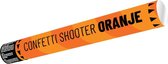 Confetti shooter Oranje 40cm