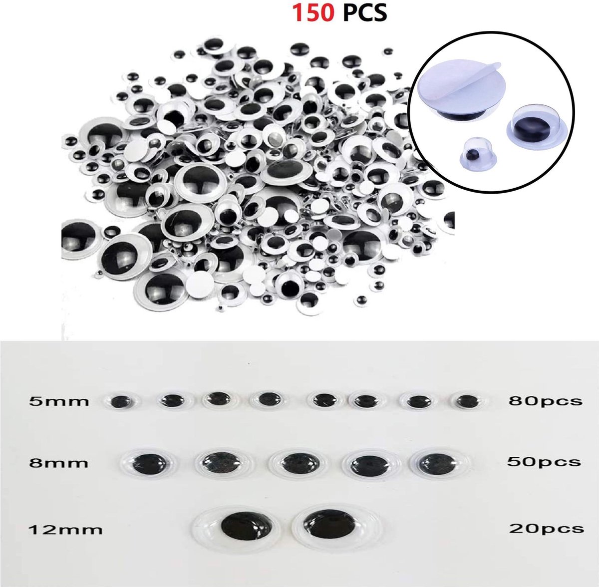 Lot De 400 Rennes De Noël à Faire Soi-même, Y Compris 100 Cure