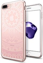 Spigen Liquid Crystal Shine hoesje iPhone 6 Plus 6s Plus 7 Plus 8 Plus - roze case