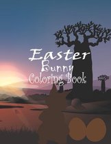 Easter bunny coloring book