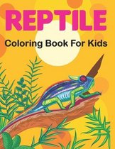 Reptile Coloring Book for Kids