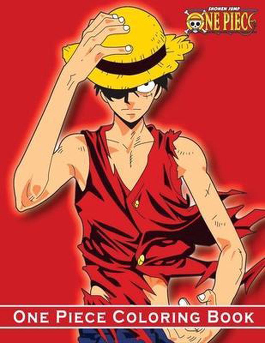 One Piece Coloring Book Anime Manga Boeken Bol Com