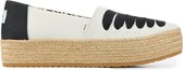 Toms Vrouwen Stof Espadrilles / Damesschoenen  -  Valencia - Beige - maat 37.5